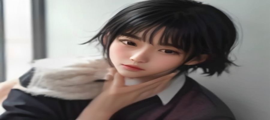 私房照拍摄现场布光对比图：左侧为窗边自然散射光营造的柔和日系氛围，右侧为侧面柔光箱人工补光打出的欧美暗调立体感
